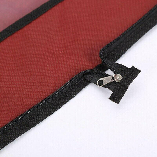 Wedding Dress Garment Bag 180Cm Long Bridal Gown Storage Dustproof Cover Zipper Beige Garment Bags