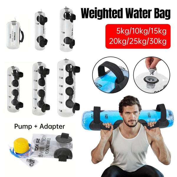 Inflatable Water Weight Bag For Fitness Squat Strength Training 30Kg Other Strength Training