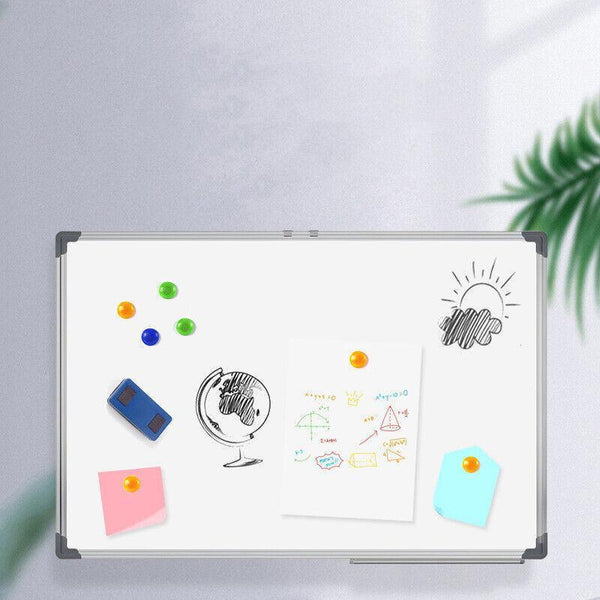 Magnetic Home And Office Board Whiteboard 4 Sizes Marker Eraser Button Accessories Whiteboards