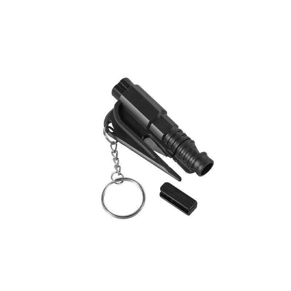 3 In 1 Car Glass Breaker Emergency Escape Tool With Cutter Black Other Emergency Equipment