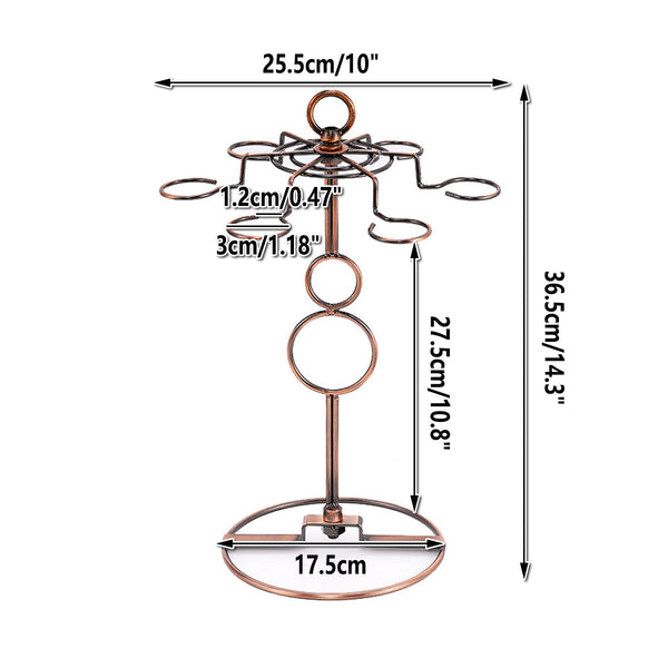 Wine Glass Rack Countertop Freestanding Stemware Stand Racks
