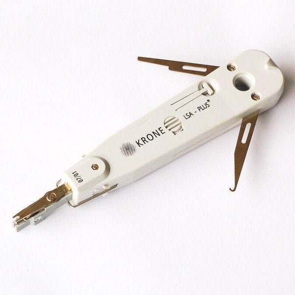 Network Cable Punch Down Tool With Hook And Blade For Rj45 Rj11 Cat5e Cat6 Ethernet Cables (Rj 45/8P8c)