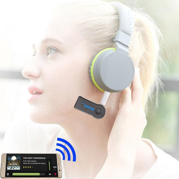 Wireless Bluetooth To Aux 3.5Mm Audio Stereo Car Music Receiver Receivers