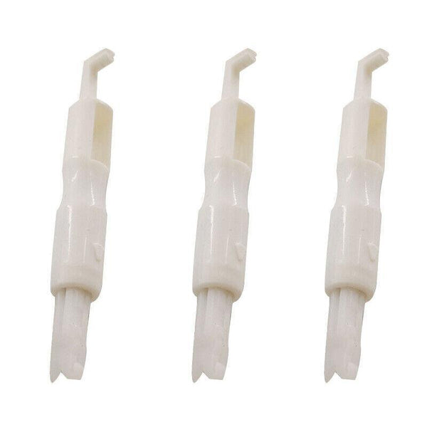 3X Automatic Needle Threader Insertion Handle Tools Sewing Machine White Hand Sewing Needles