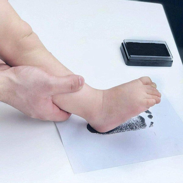 Stamp Ink Pad Rectangular 63X95mm For Rubber Stamps Office Fingerprint Stamping Black Pads