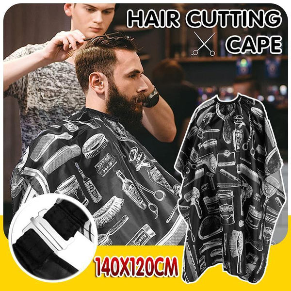 Hair Cutting Cape Soft Polyester Salon Apron For Home And Professional Use Styling Capes & Gowns