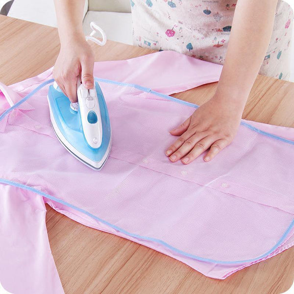 2Pcs Heat Protective Ironing Cloth Mattress Mesh Pressing Pad Ironing Board Covers & Accessories