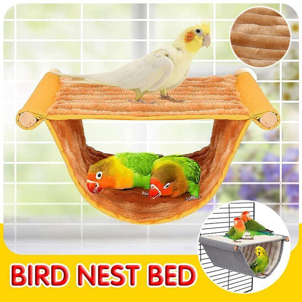 L Size Natural Comfort With The Hummingbird House Hanging Nest Bed Yellow Bird Houses