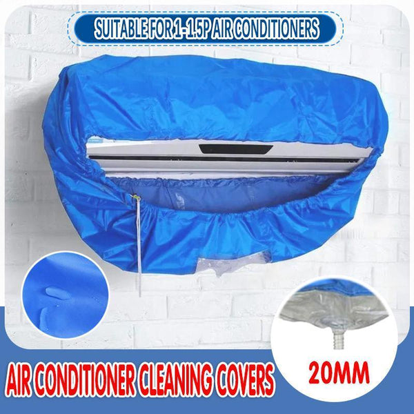 Waterproof Air Conditioner Cleaning Cover For Wall Mounted Units 1 To 1.5P Portable Air Conditioners