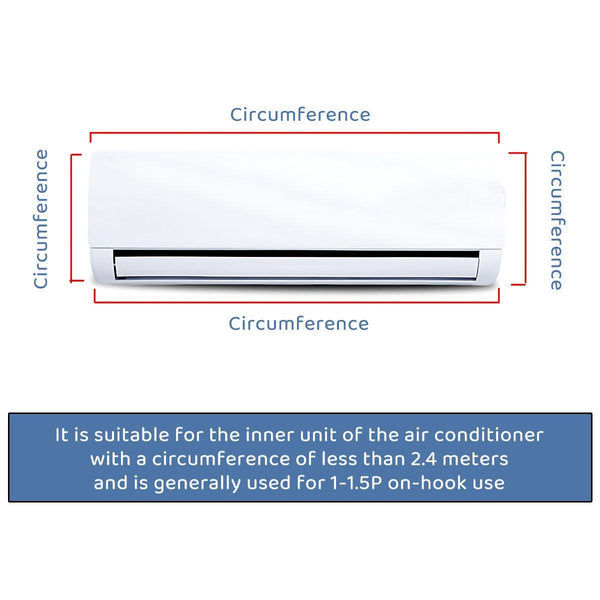 Waterproof Air Conditioner Cleaning Cover For Wall Mounted Units 1 To 1.5P Portable Air Conditioners