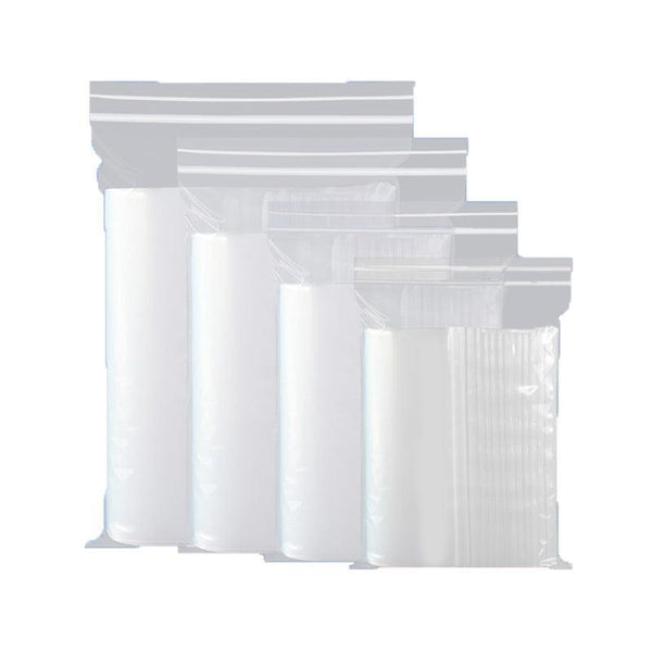 100X Bulk Clear Resealable Pe Plastic Zip Bags 13*19Cm 100Pcs Other Envelopes & Mailers