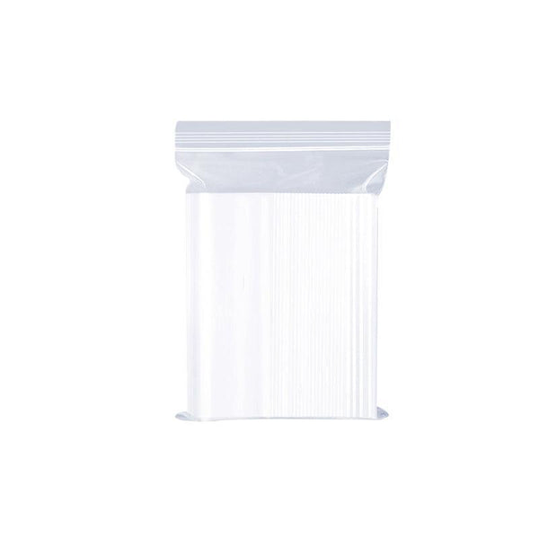 10/100Pcs Thick Resealable Ziplock Bags In 12 Sizes Lock Plastic 5X7cm 100Pcs Food Storage Bags