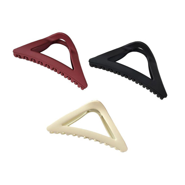 Women's Simple Hair Claws Clip Large Geometric Barrette Ponytail Clamp Hairpin Hair Accessories