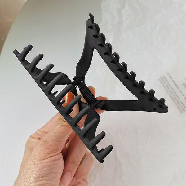 Women's Simple Hair Claws Clip Large Geometric Barrette Ponytail Clamp Hairpin Hair Accessories