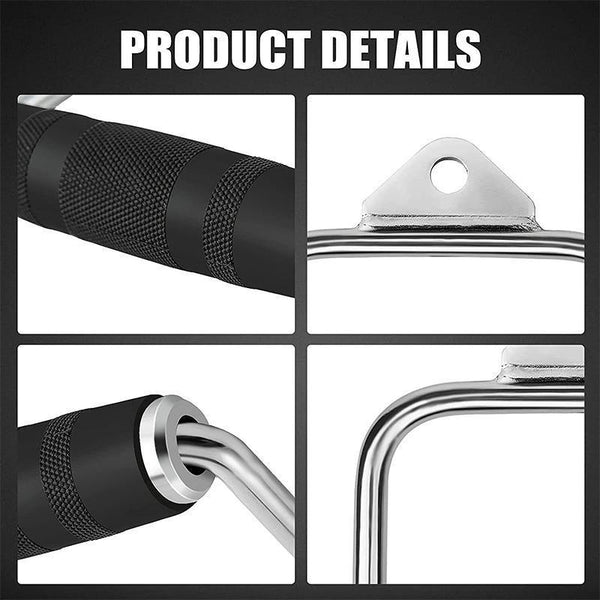 Cable Pulley Attachment Tricep Rope V Grip Lat Down Gym Accessory Rotation Close Triangle Home Gym Attachments