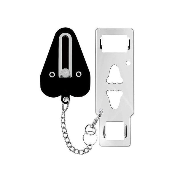 Door Lock For Travel Hotel Home Security Addalock Style Black Door Locks & Lock Mechanisms