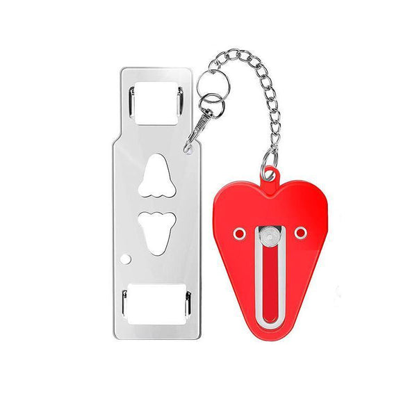 Door Lock For Travel Hotel Home Security Addalock Style Red Door Locks & Lock Mechanisms