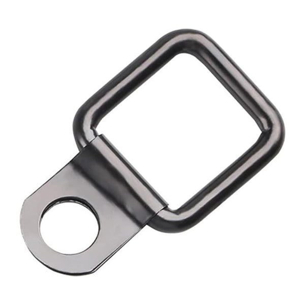 6Pcs Black Heavy Duty Fixing Point Anchor Eye Tie Down Lashing Loop Ring Hook Tie Downs & Straps