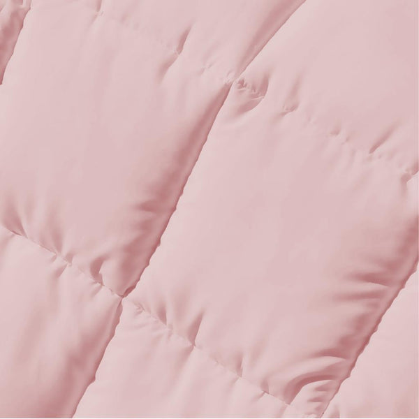 Luxor Australian Made Summer Blush 200Gsm Bamboo Blend Quilt Single Single Bed Quilts
