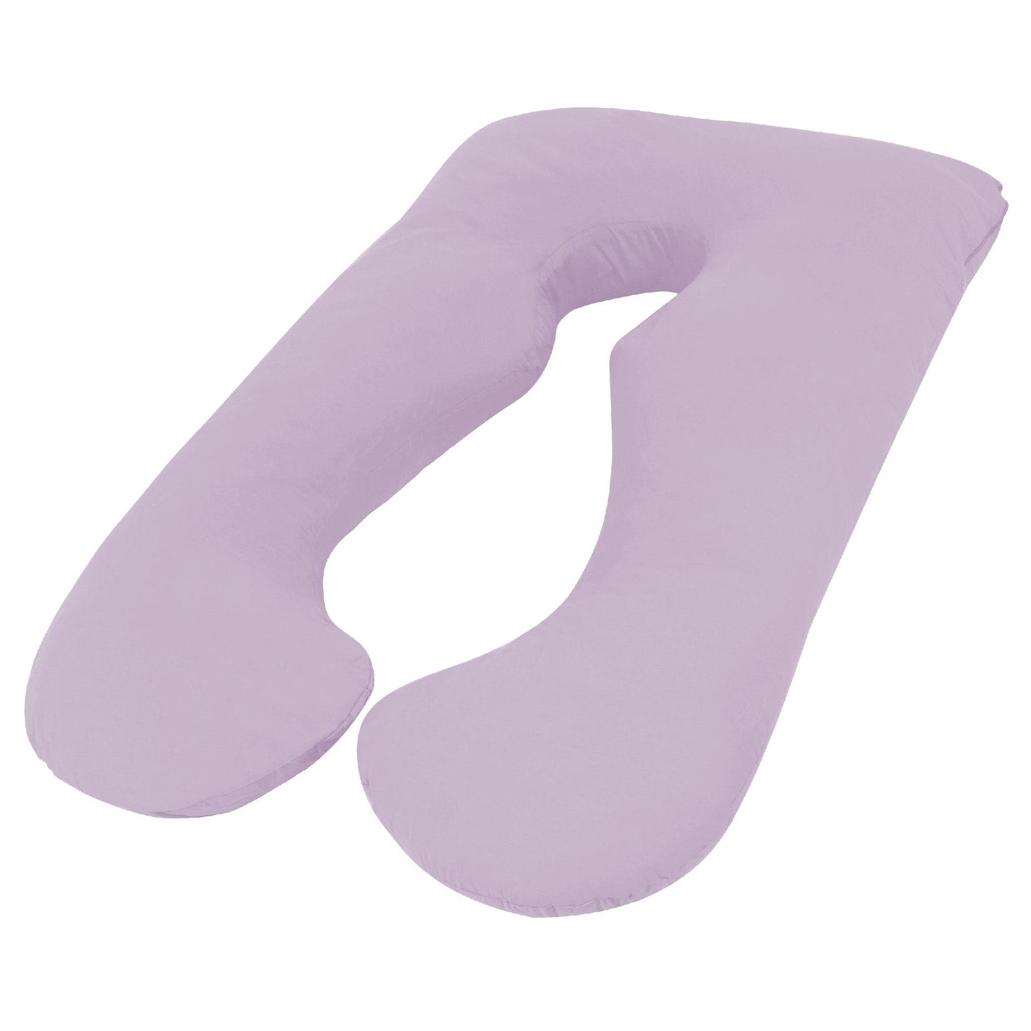 Woolcomfort Aus Made Maternity Pregnancy Nursing Sleeping Body Pillow Pillowcase Included Lilac Feeding Pillows & Covers
