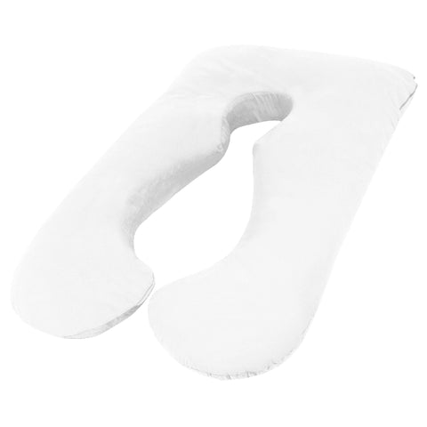 Woolcomfort Aus Made Maternity Pregnancy Nursing Sleeping Body Pillow Pillowcase Included White Feeding Pillows & Covers