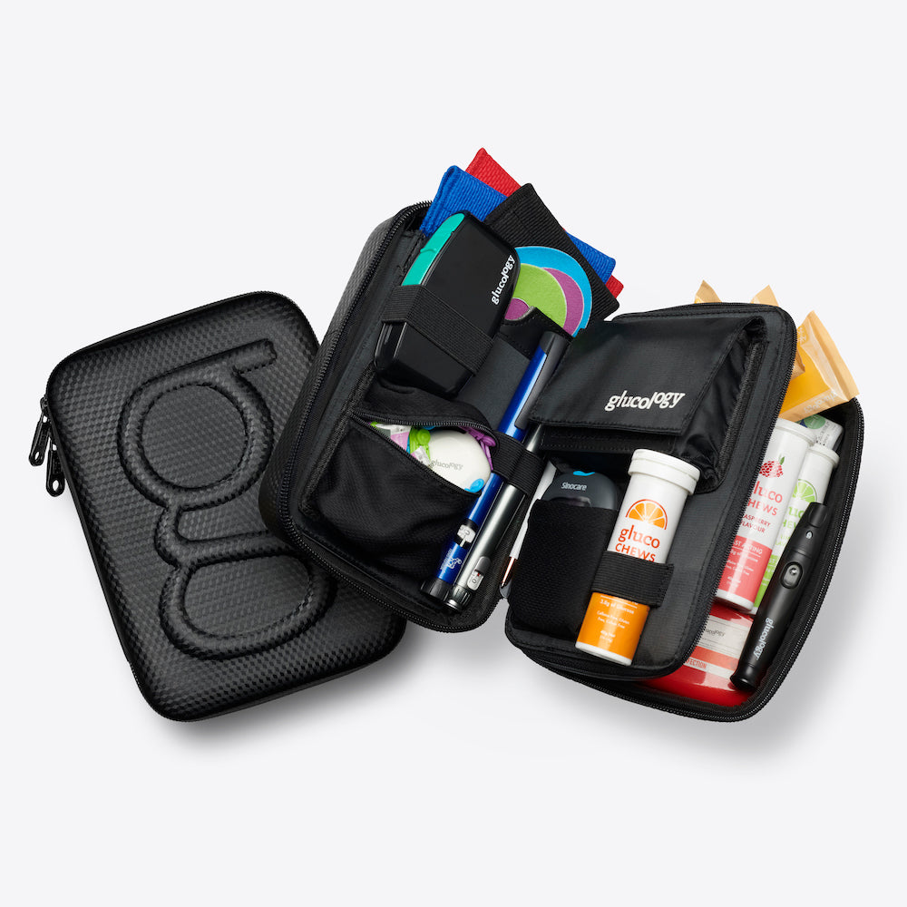 Glucology Diabetes Travel Cases | Textured Black Plus Other Health Care