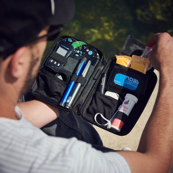 Glucology Diabetes Travel Cases | Matte Blue Classic Other Health Care