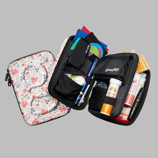 Glucology Diabetes Travel Cases | Floral Plus Other Health Care