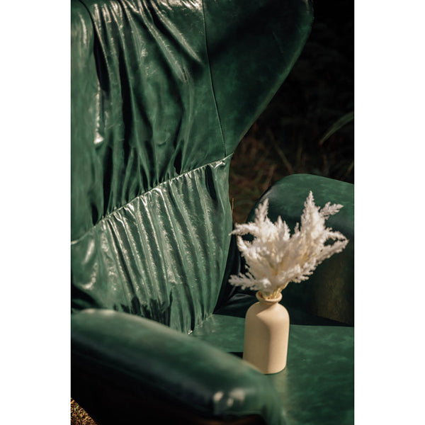 Cherry Tree Butterfly Armchair With Gold Steel Legs Green Sofas Armchairs & Couches