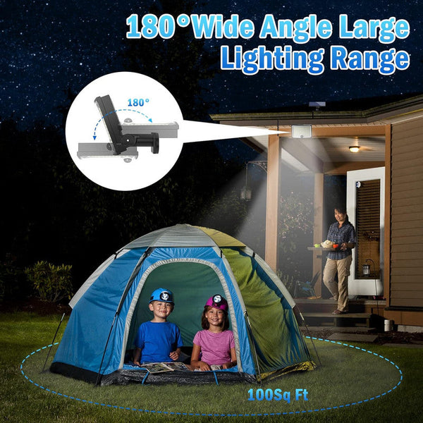 Kagoling Solar Lights Outdoor 202 Led Motion Sensor Ip65 Waterproof 120 Degree Beam Angle Garden Pack With 5M Cable Garden & Patio Torches