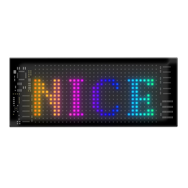 Programmable Led Matrix Panel Flexible Screen Ip65 With App Control 70*173Mm Interior Lights