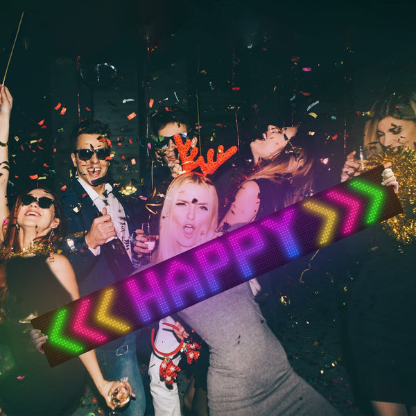 Programmable Led Matrix Panel Flexible Screen Ip65 With App Control 192*1330Mm Interior Lights