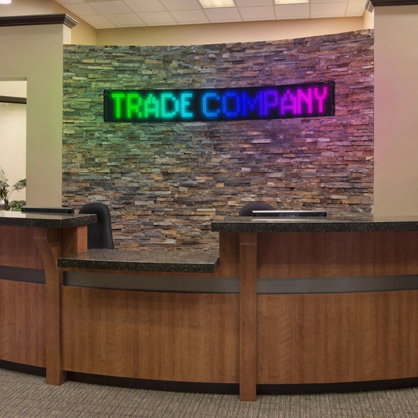 Programmable Led Matrix Panel Flexible Screen Ip65 With App Control 192*1330Mm Interior Lights