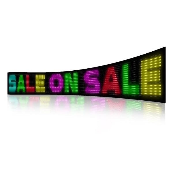 Programmable Led Matrix Panel Flexible Screen Ip65 With App Control 192*1762Mm Interior Lights