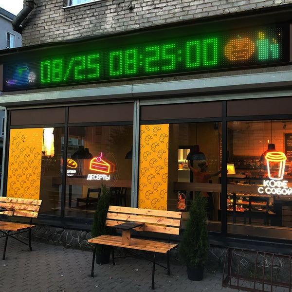 Programmable Led Matrix Panel Flexible Screen Ip65 With App Control 192*1762Mm Interior Lights