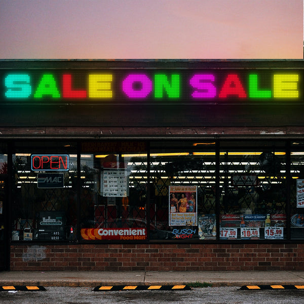 Programmable Led Matrix Panel Flexible Screen Ip65 With App Control 192*1762Mm Interior Lights