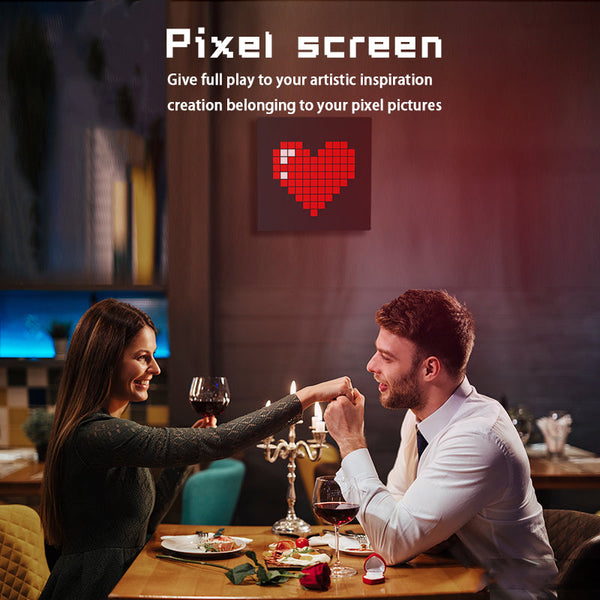 Programmable Led Matrix Pixel Screen With App Control 16*16 Interior Lights