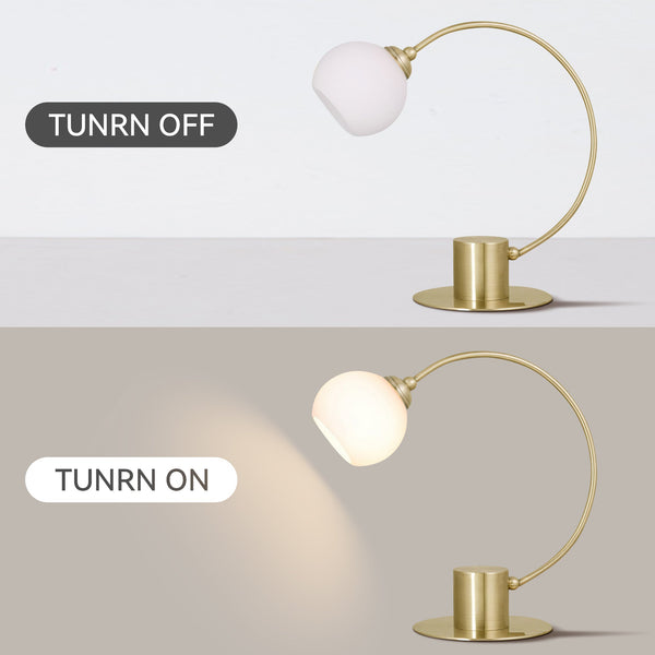 Penelope Touch Table Lamp Antique Brass Other Camp Lighting