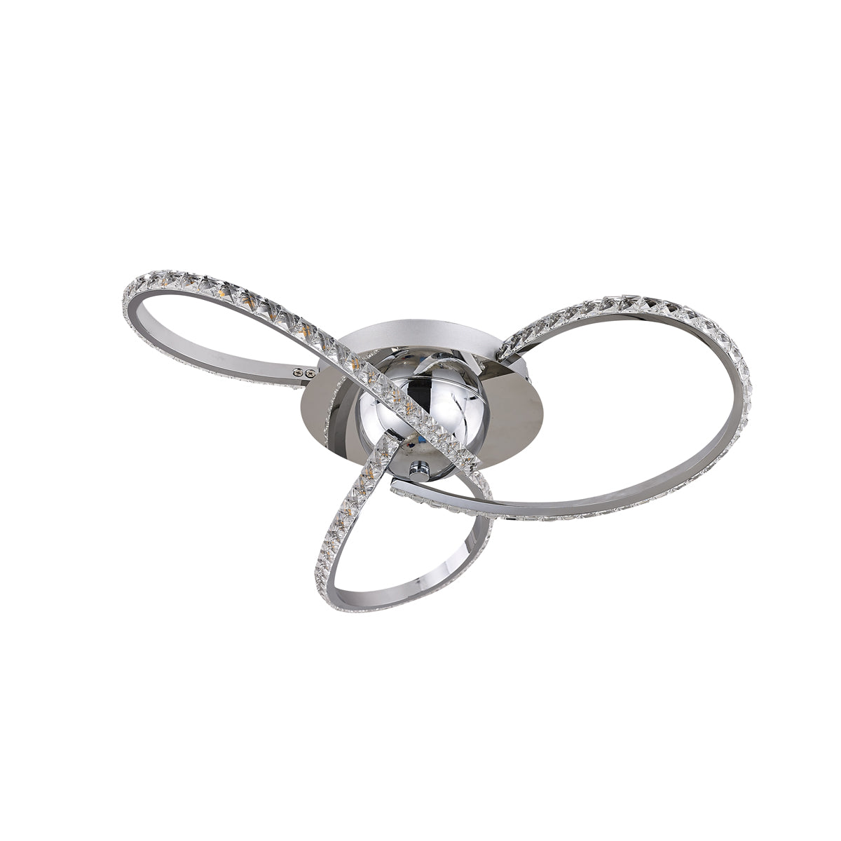 Irie Dimmable 3 Lights Led Ceiling Chrome Wall & Ceiling Lights