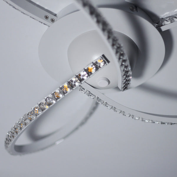 Irie Dimmable 3 Lights Led Ceiling White Wall & Ceiling Lights