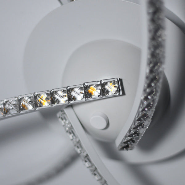 Irie Dimmable 3 Lights Led Ceiling White Wall & Ceiling Lights