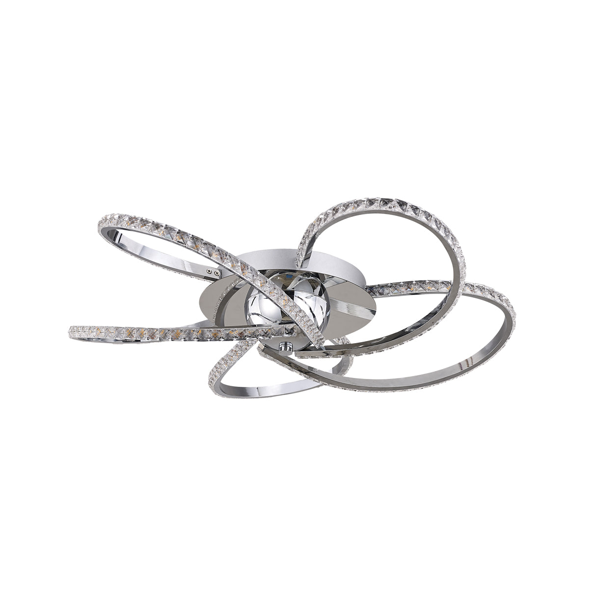 Irie Dimmable 5 Lights Led Ceiling Chrome Wall & Ceiling Lights