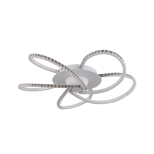 Irie Dimmable 5 Lights Led Ceiling White Wall & Ceiling Lights