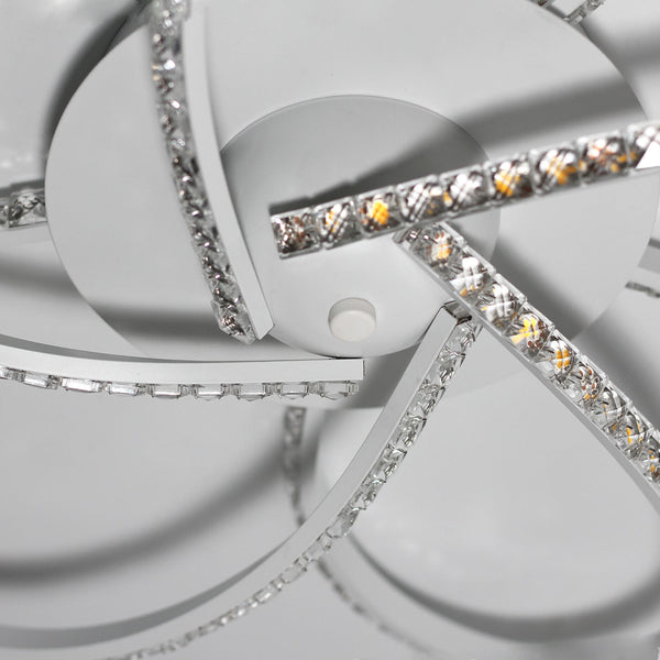 Irie Dimmable 5 Lights Led Ceiling White Wall & Ceiling Lights