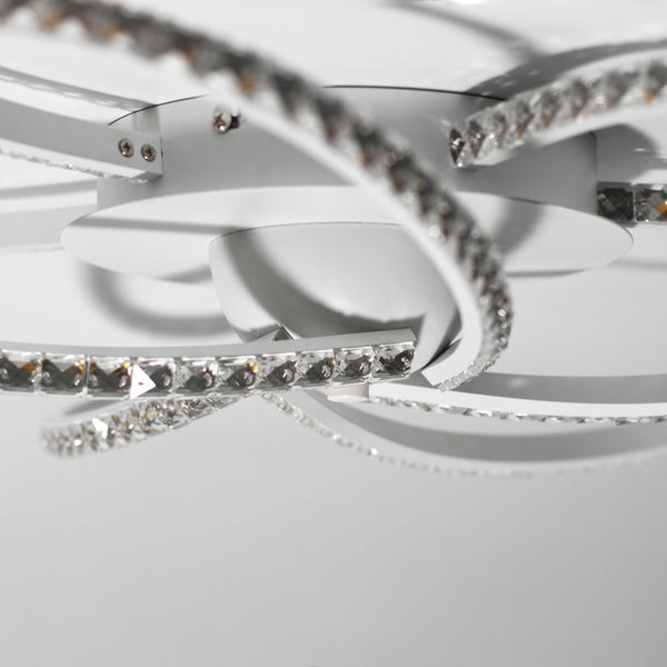 Irie Dimmable 5 Lights Led Ceiling White Wall & Ceiling Lights