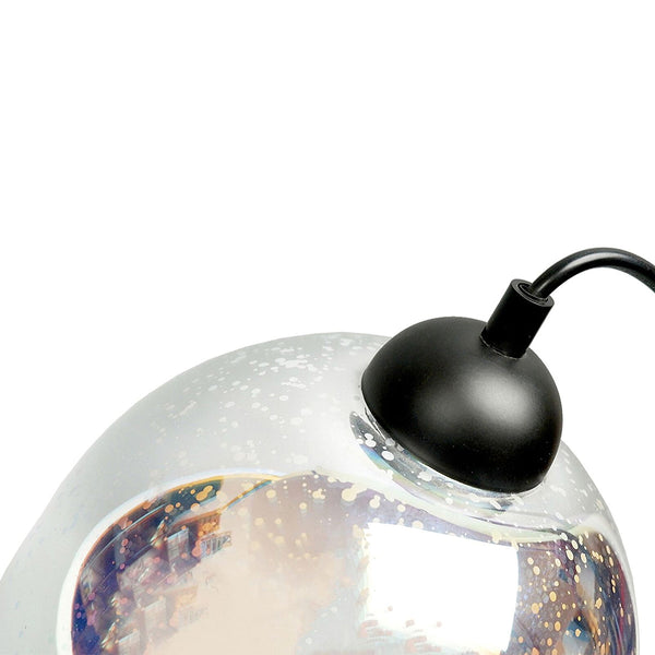 Moravian Glass Oval Pendant Light Copper Necklaces & Pendants