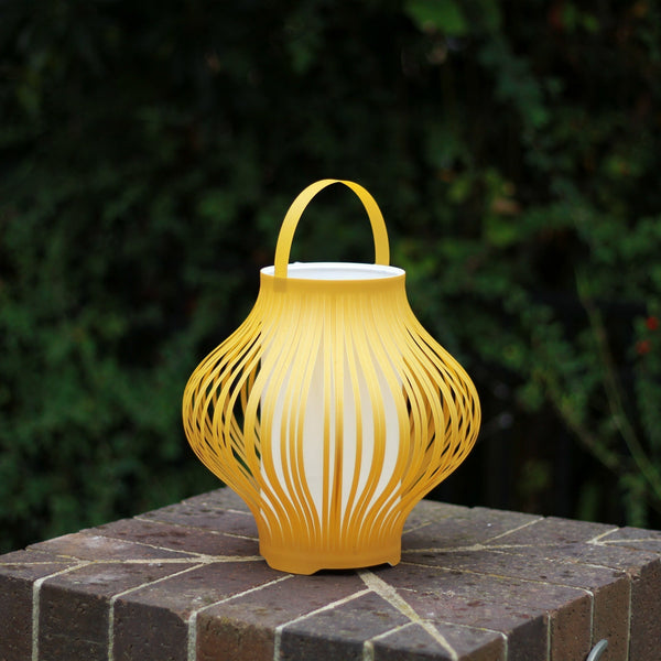 Led Retractable Lantern Yellow Lanterns