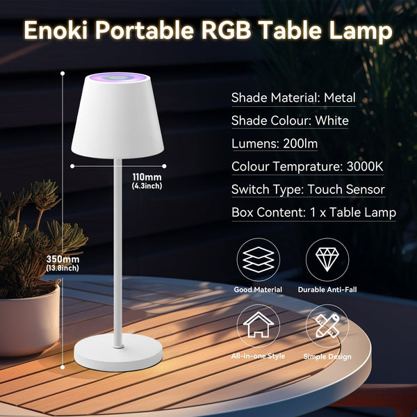 Enoki Rgb Table Lamp White Lamps