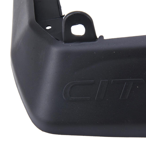 4 Pcs Car Auto Semi Rigid Pvc Splash Flaps Fender Guard For Honda City 2015 2020 Fenders & Mud Guards