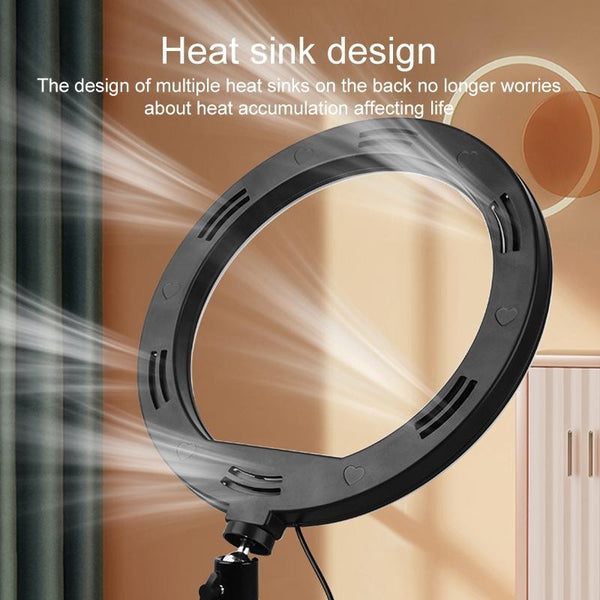 10 Led Fill Light Tripod With Phone Clamp Tripods & Monopods